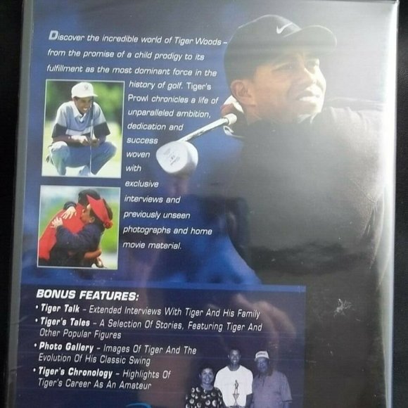 Tiger:The Authorized DVD Collection-1 Lot of 3-NEW - Picture 4 of 12